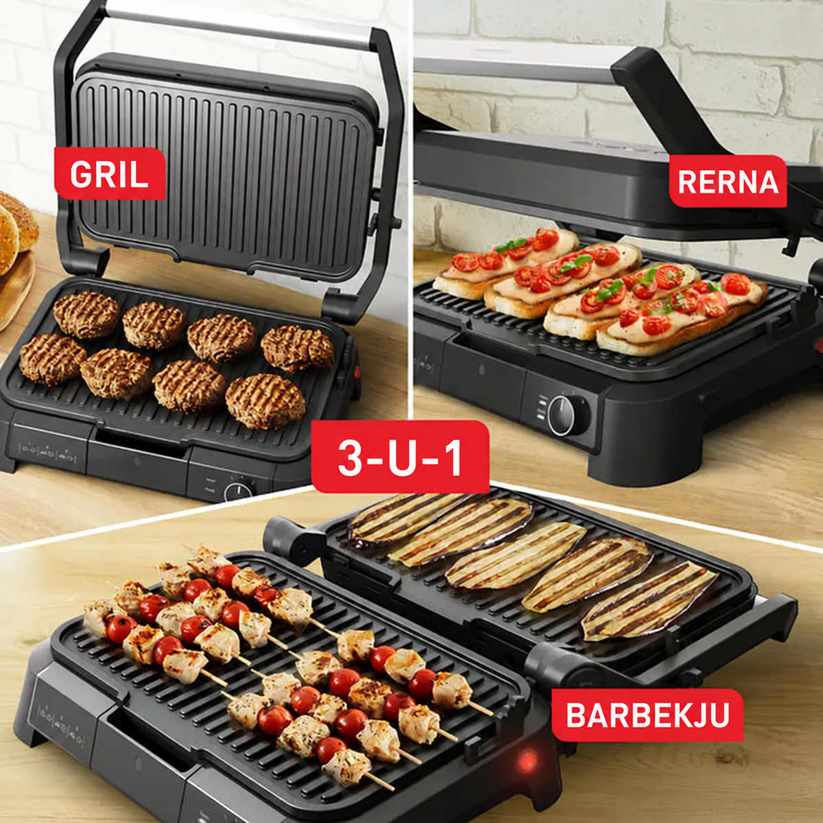 TEFAL ROŠTILJ GC520D