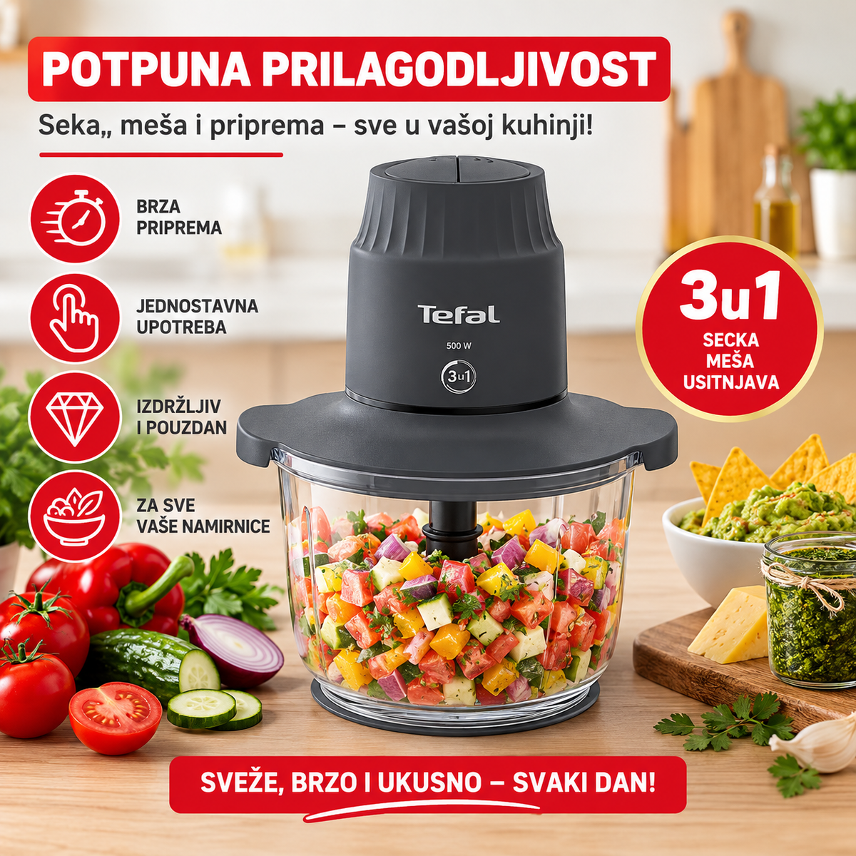 TEFAL SECKALICA MB603138