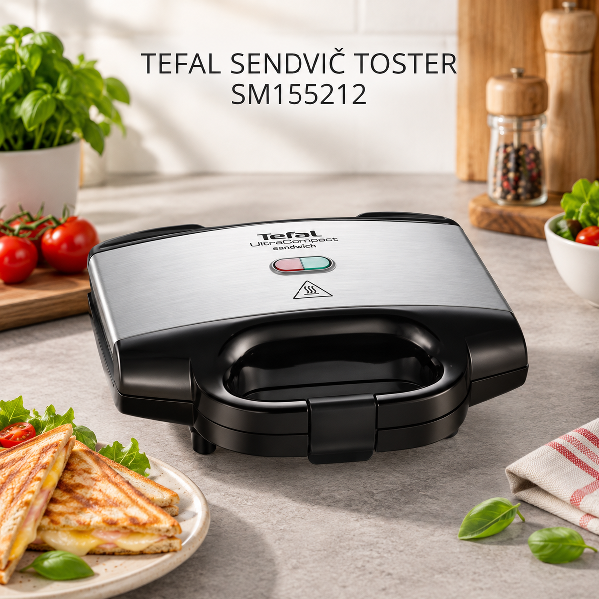 TEFAL SENDVIČ TOSTER SM155212