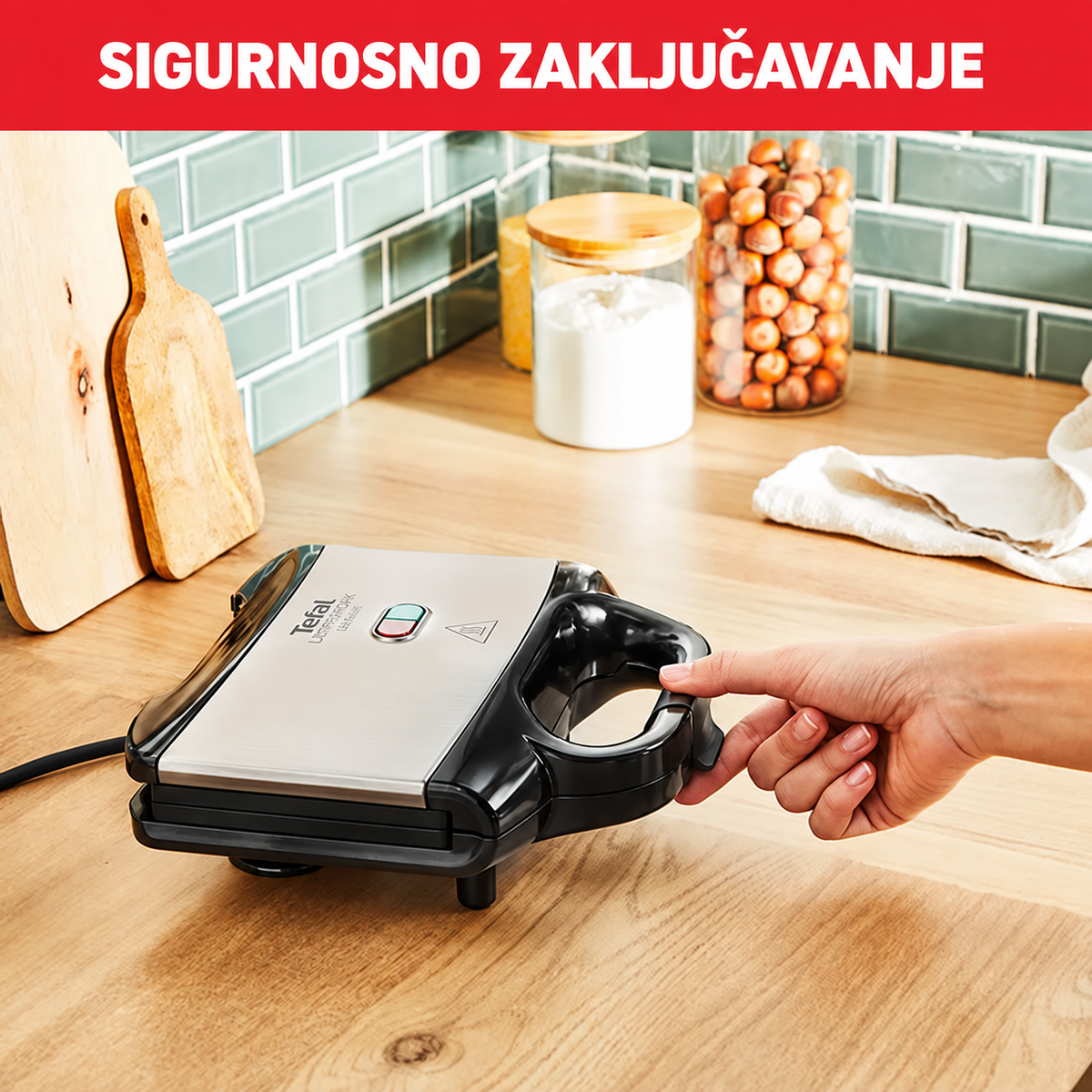TEFAL SENDVIČ TOSTER SM155212
