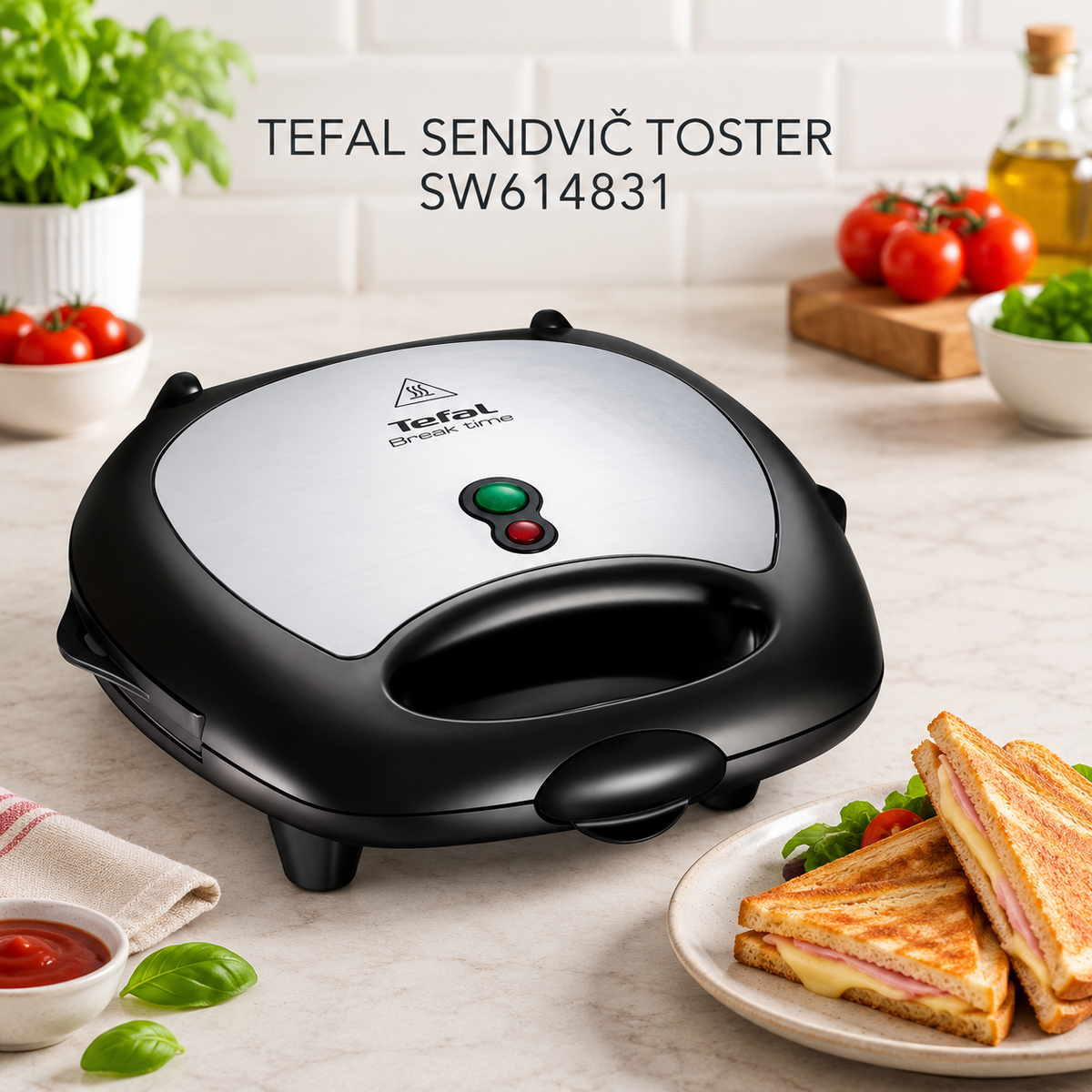 TEFAL SENDVIČ TOSTER SW614831