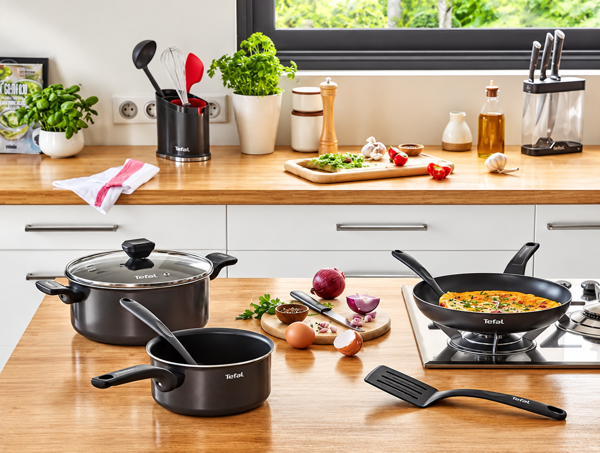 TEFAL ŠERPA 20cm B5673053 EASY COOK AND CLEAN