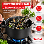 TEFAL ŠERPA SA POKLOPCEM 18cm G3282343 EXCELLENCE