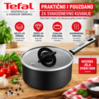 TEFAL ŠERPA SA POKLOPCEM 20cm G3282453 EXCELLENCE
