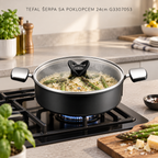 TEFAL ŠERPA SA POKLOPCEM 24cm G3307053