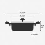 TEFAL ŠERPA SA POKLOPCEM 24cm G3307053