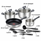 TEFAL SET POSUĐA 11kom G713SB45