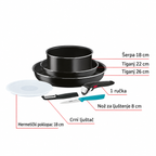 TEFAL SET POSUĐA 7 DELOVA L1549002