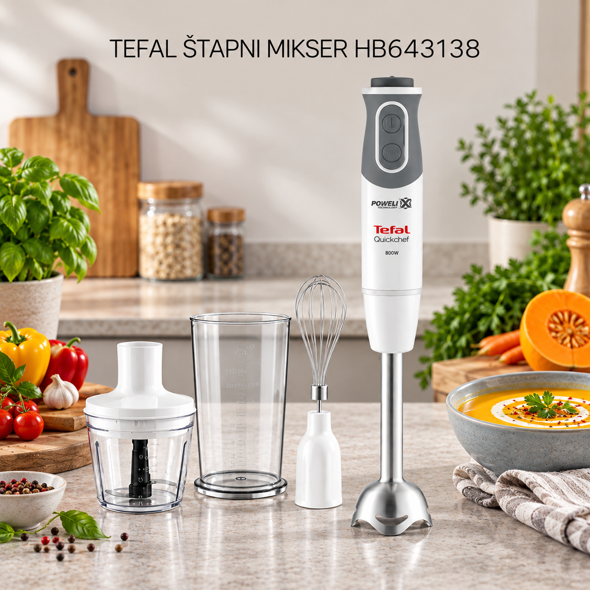 TEFAL ŠTAPNI MIKSER HB643138