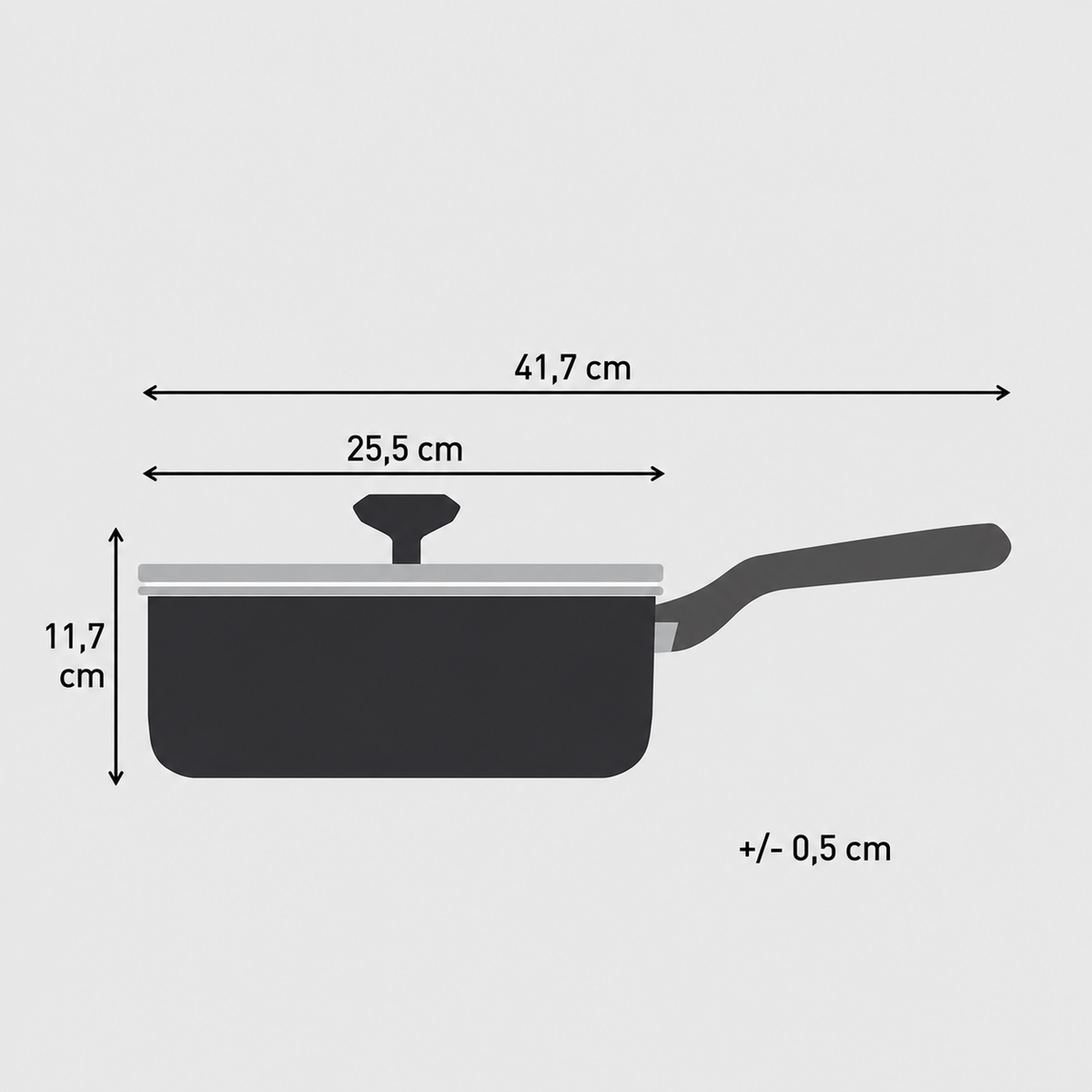 TEFAL TIGANJ SA POKLOPCEM 24cm G3303202 EXCELLENCE