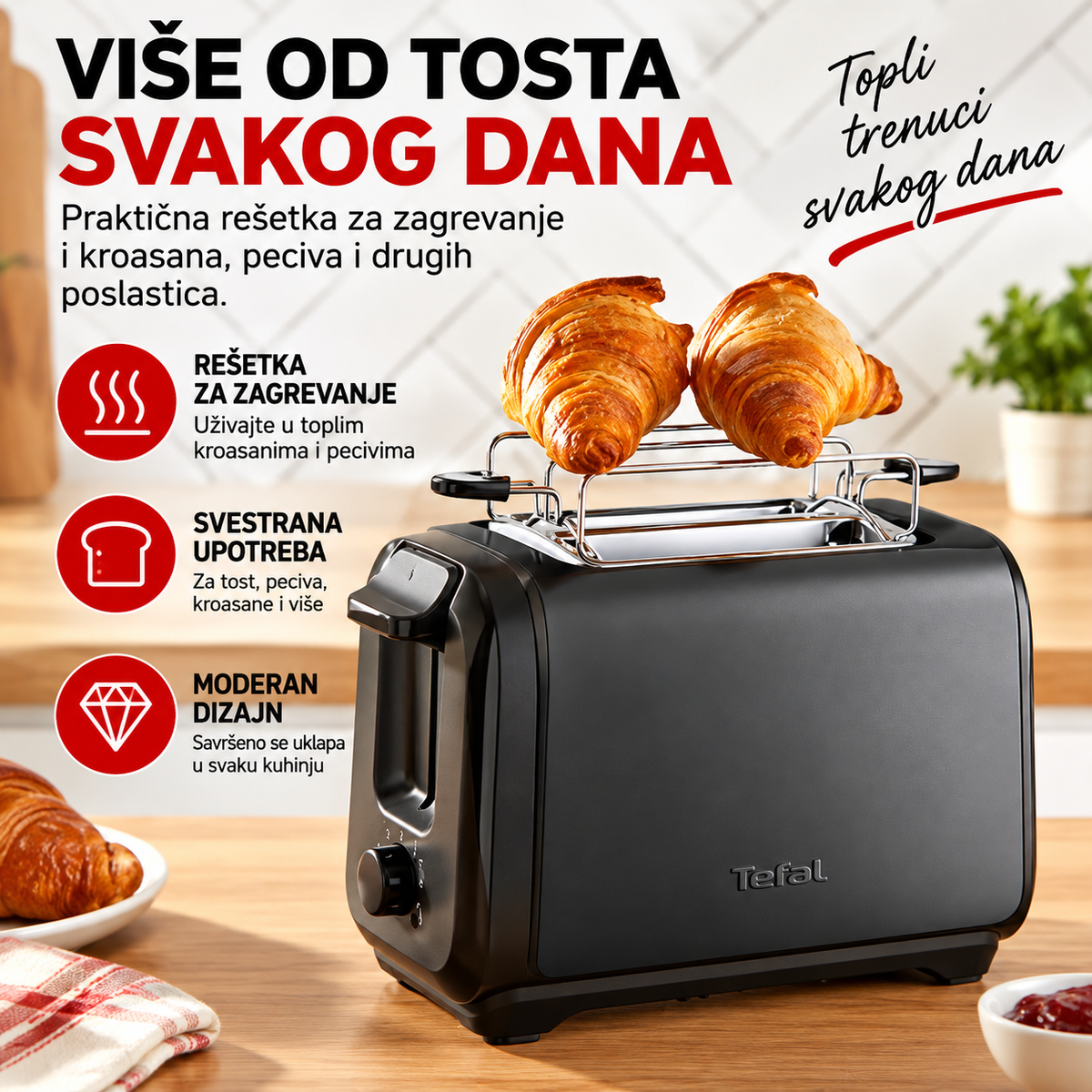 TEFAL TOSTER TT5S18