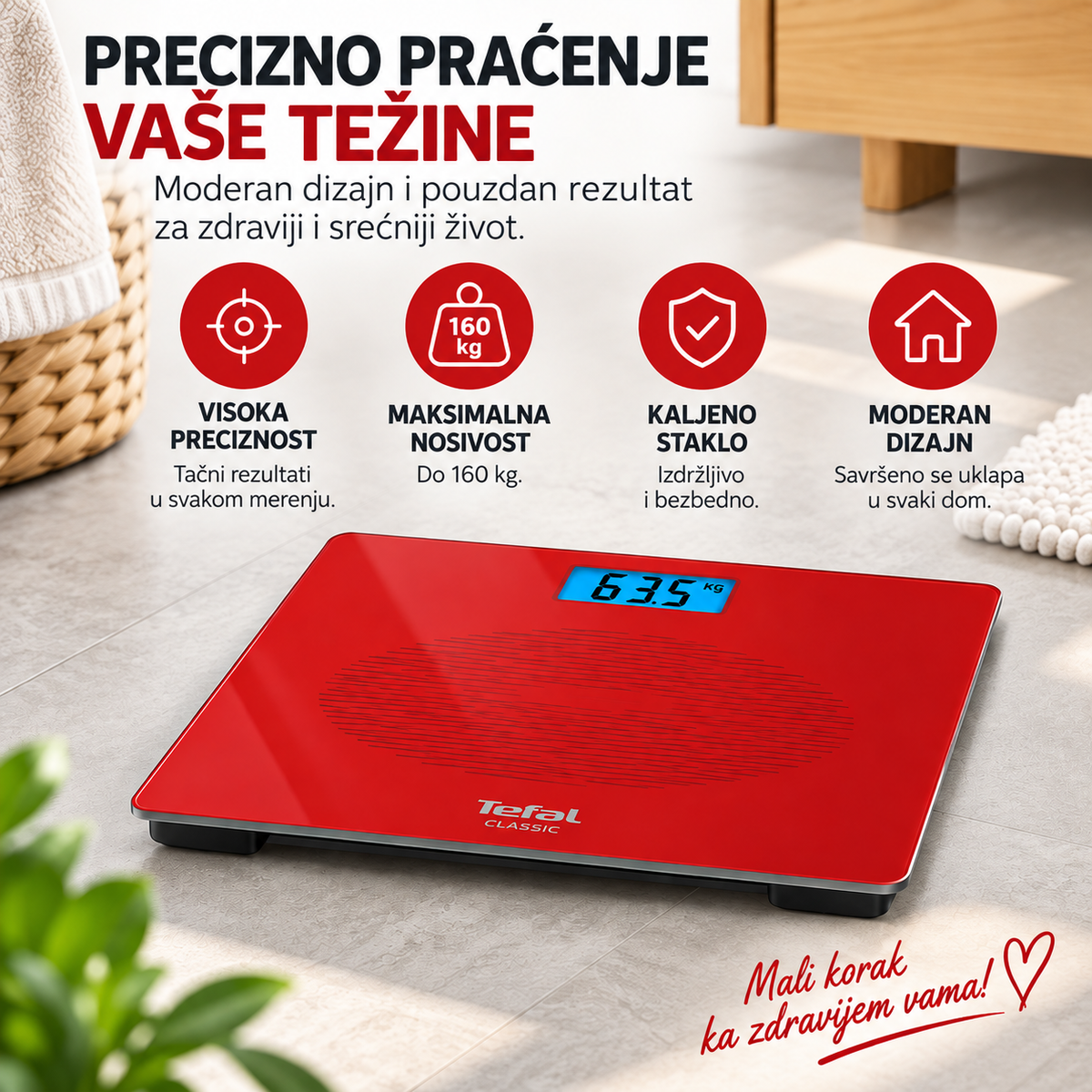 TEFAL VAGA ZA TELESNU TEŽINU PP1538