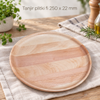 Tanjir plitki fi 250 x 22 mm