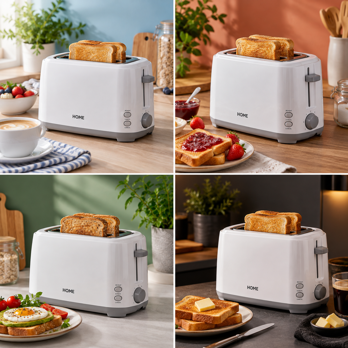 Toster 750W HG-KP22