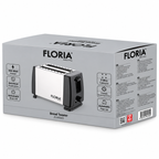 Toster za hleb, 7 nivoa grejanja, 700 W, sivi ZLN1840