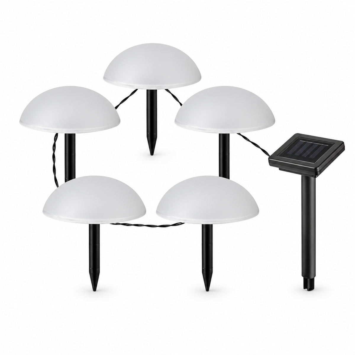 Treppio spoljna solarna lampa 5x1W