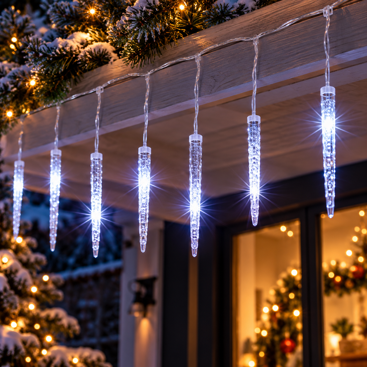Svetleći niz "ledenice" sa 180 LED dioda KJL15