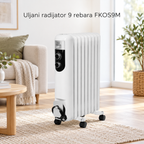 Uljani radijator 9 rebara FKOS9M
