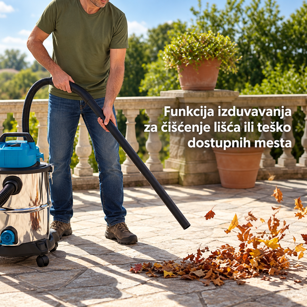 Usisivač za suvo i mokro usisavanje 20l 1400W USM3214-20