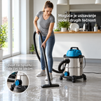 Usisivač za suvo i mokro usisavanje 20l 1400W USM3214-20