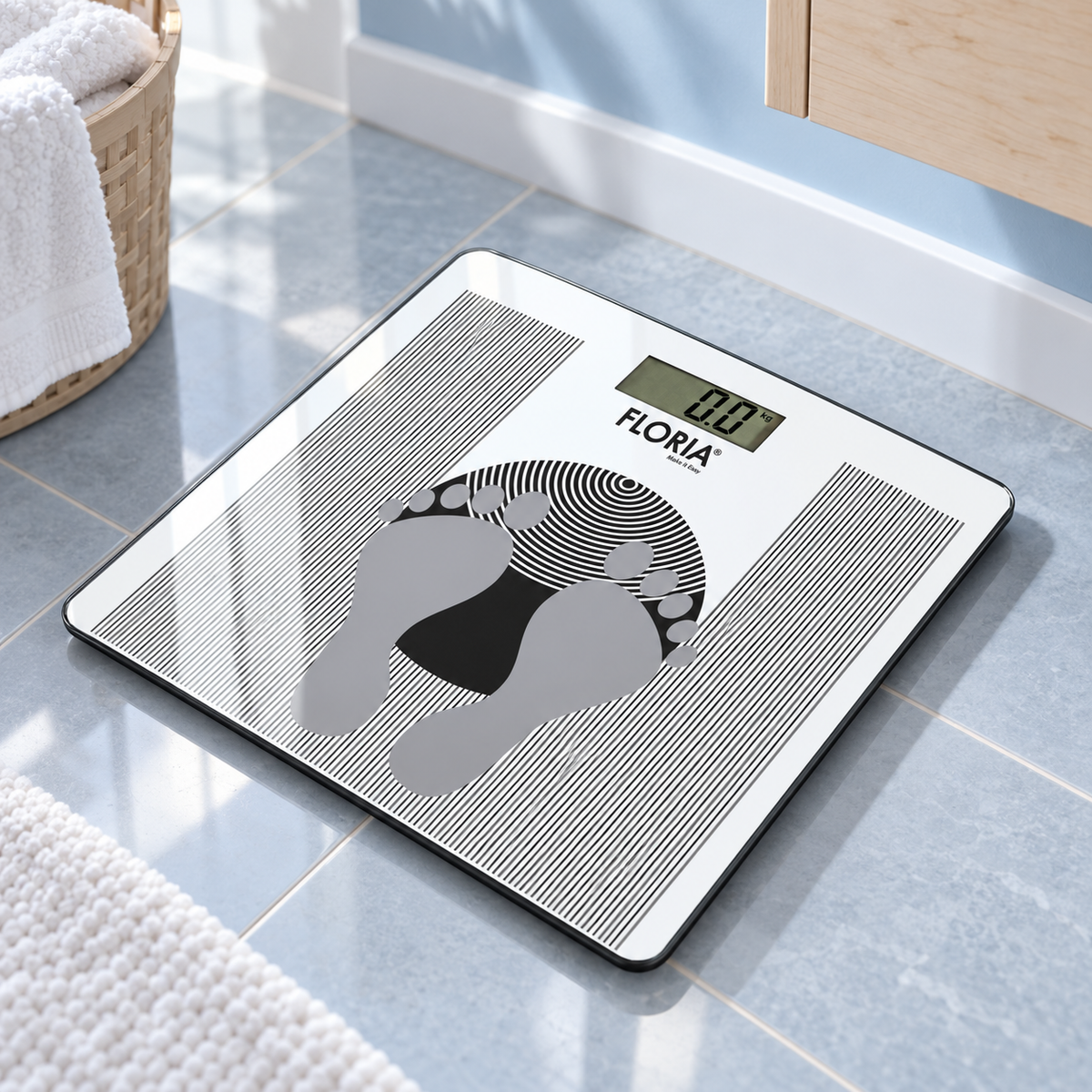 Vaga staklena, digitalna, do 150 kg ZLN7682