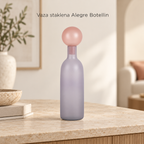 Vaza staklena Alegre Botellin