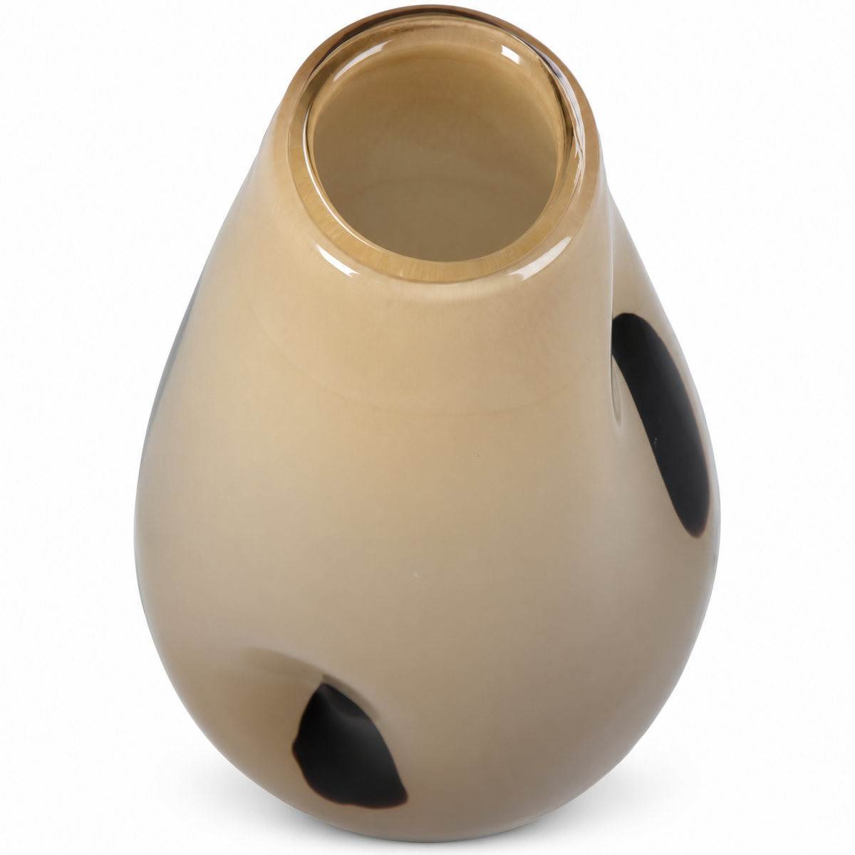 Vaza staklena Beige