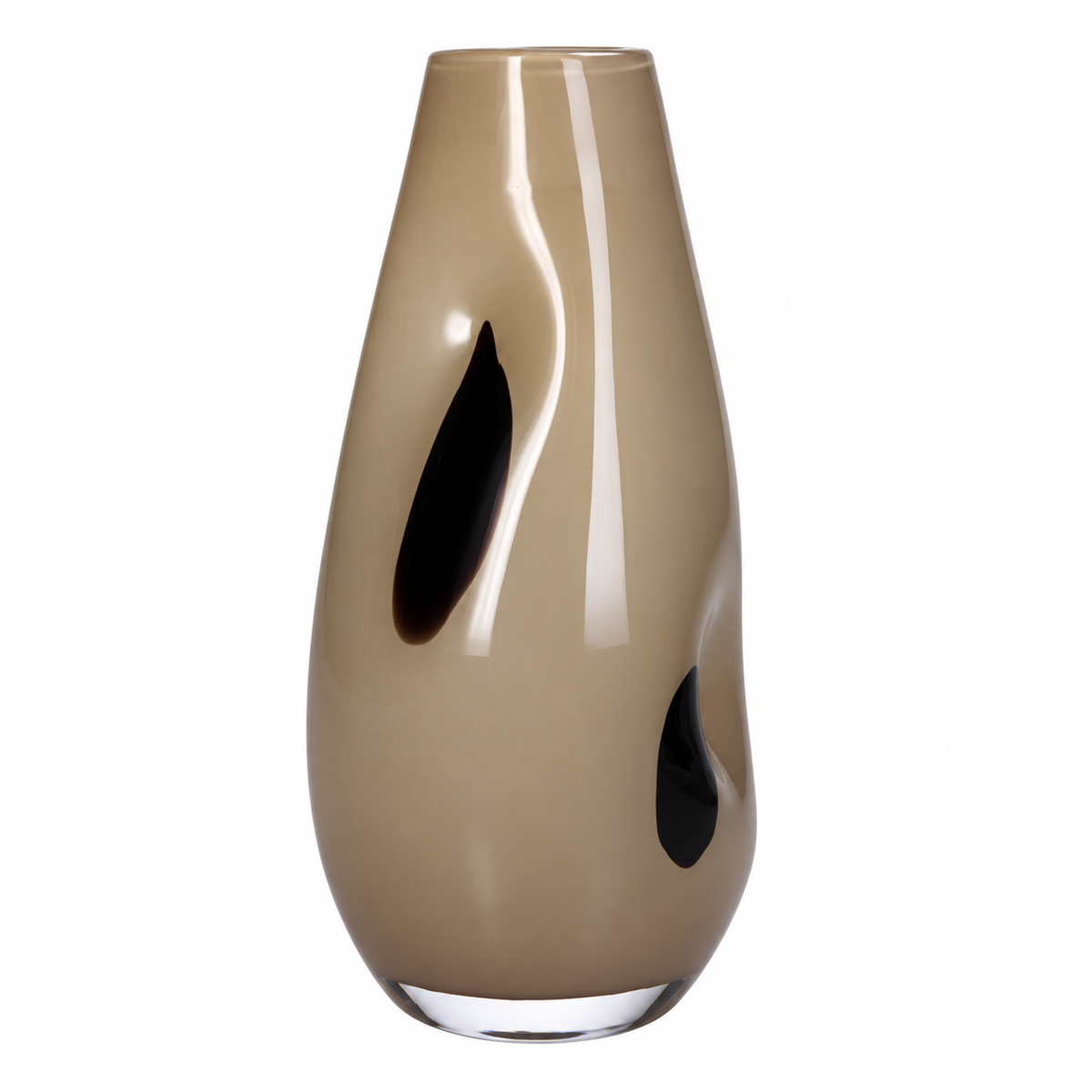 Vaza staklena Beige