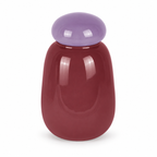 Vaza staklena Nuevo Dulce Dark Mauve