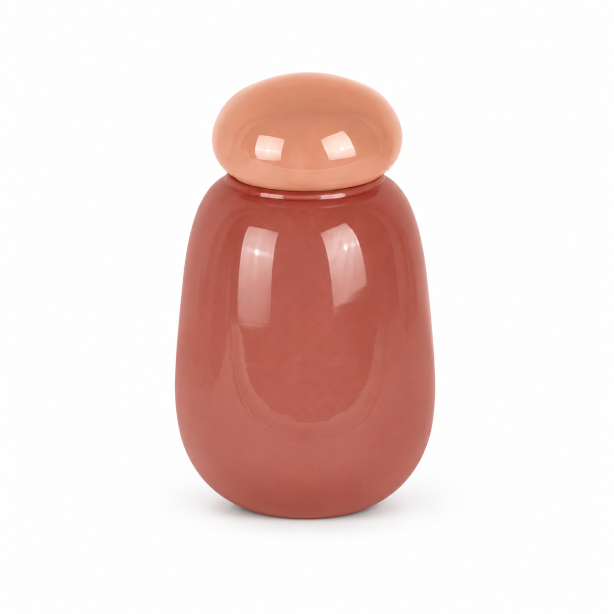 Vaza staklena Nuevo Dulce Pink