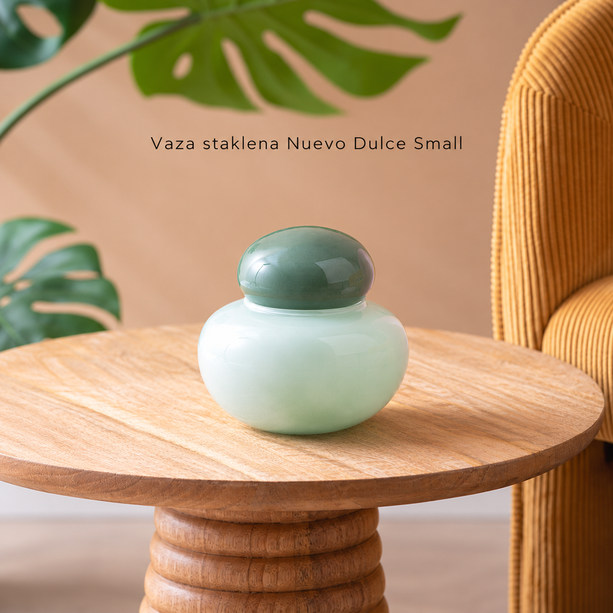 Vaza staklena Nuevo Dulce Small