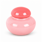 Vaza staklena Nuevo Dulce Small Pink