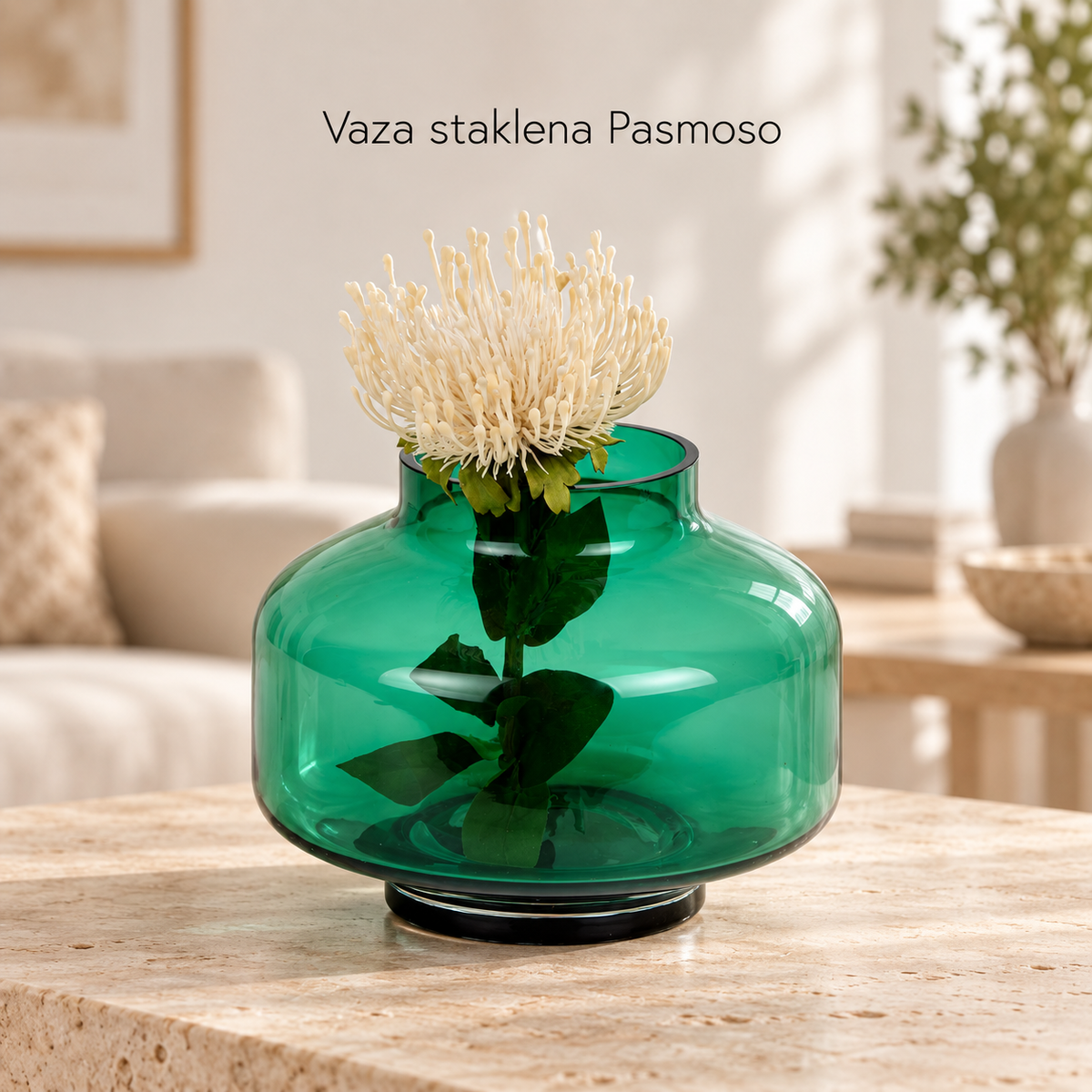 Vaza staklena Pasmoso