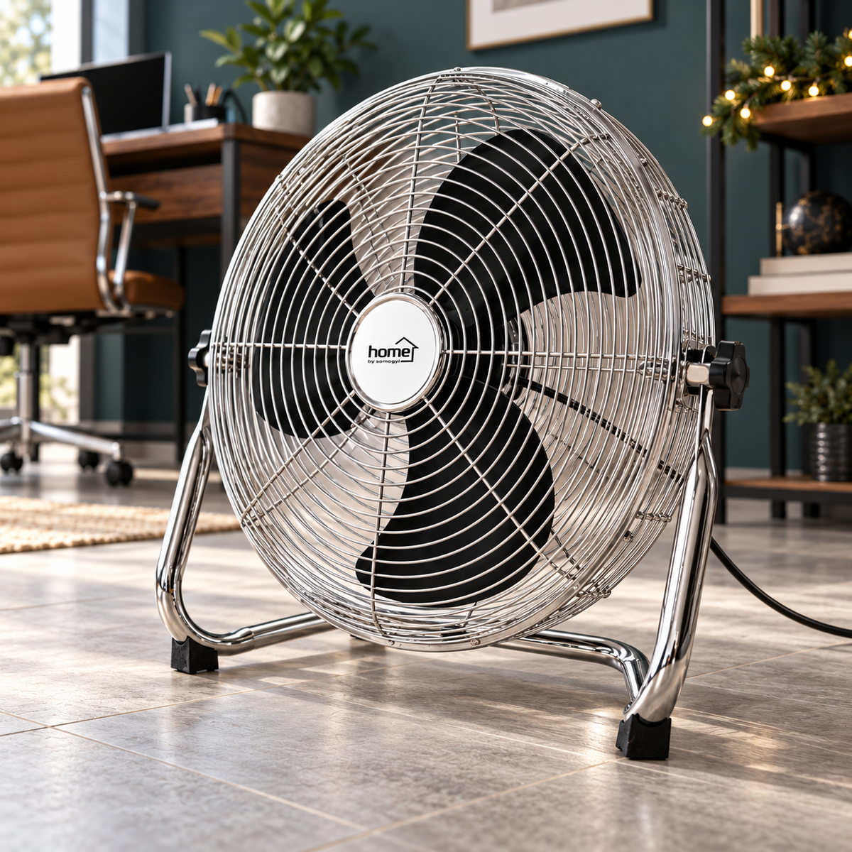 Ventilator podni, prečnik 35cm, 60W, Inox PVR 35