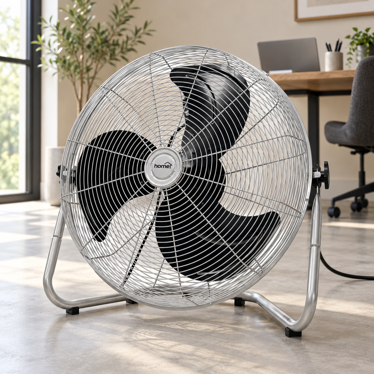 Ventilator podni, prečnik 50cm, 120W, Inox PVR 50