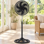 Ventilator sa postoljem, prečnik 25.5 cm, 50 W, crne boje ZLN1092