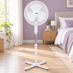 Ventilator sa postoljem, prečnik 40 cm, 40 W, bele boje ZLN1180