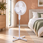 Ventilator sa postoljem, prečnik 40 cm, 40 W, bele boje ZLN1180