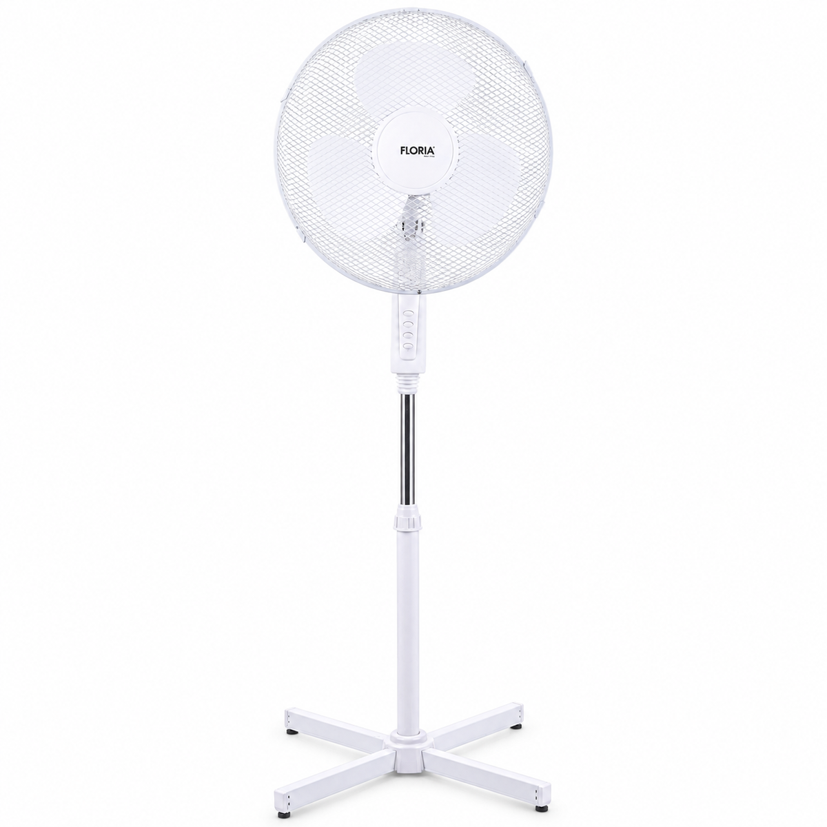 Ventilator sa postoljem, prečnik 40 cm, 40 W, bele boje ZLN1180