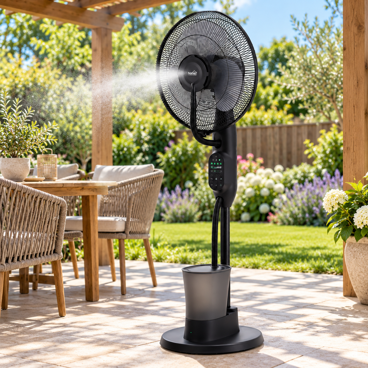 Ventilator sa raspršivačem vode, daljinski upravljač, 75W, SFM43BK