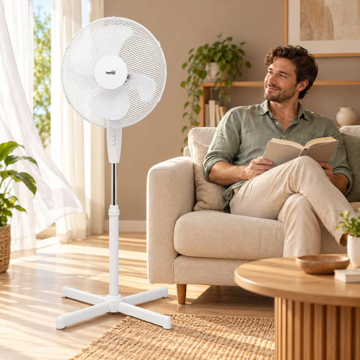 Ventilator stojeći, 45 W, prečnik lopatice 40 cm SF40WH