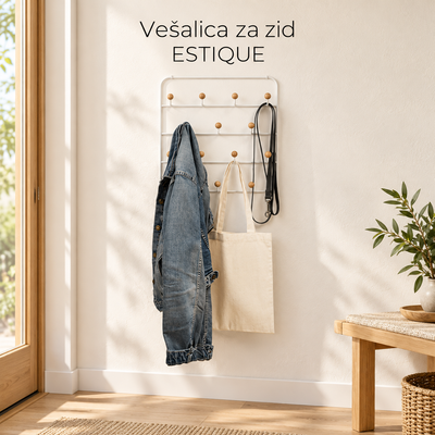 Vešalica za zid ESTIQUE