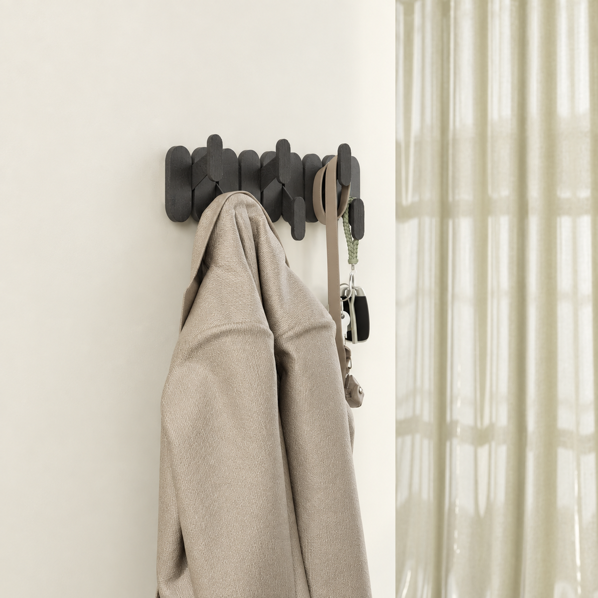 Vešalica za zid TEMPO 6 WALL HOOK