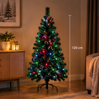 Veštačka jelka 120cm sa osvetljenjem KIX120LED
