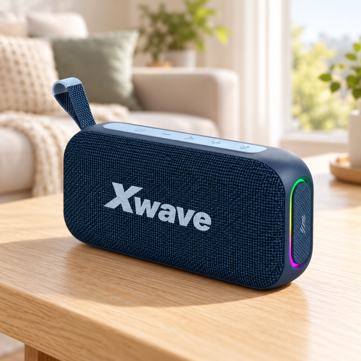 Xwave bluetooth zvučnik 16W/USB-C2400mAh (plavi) B-Nice-light/blue