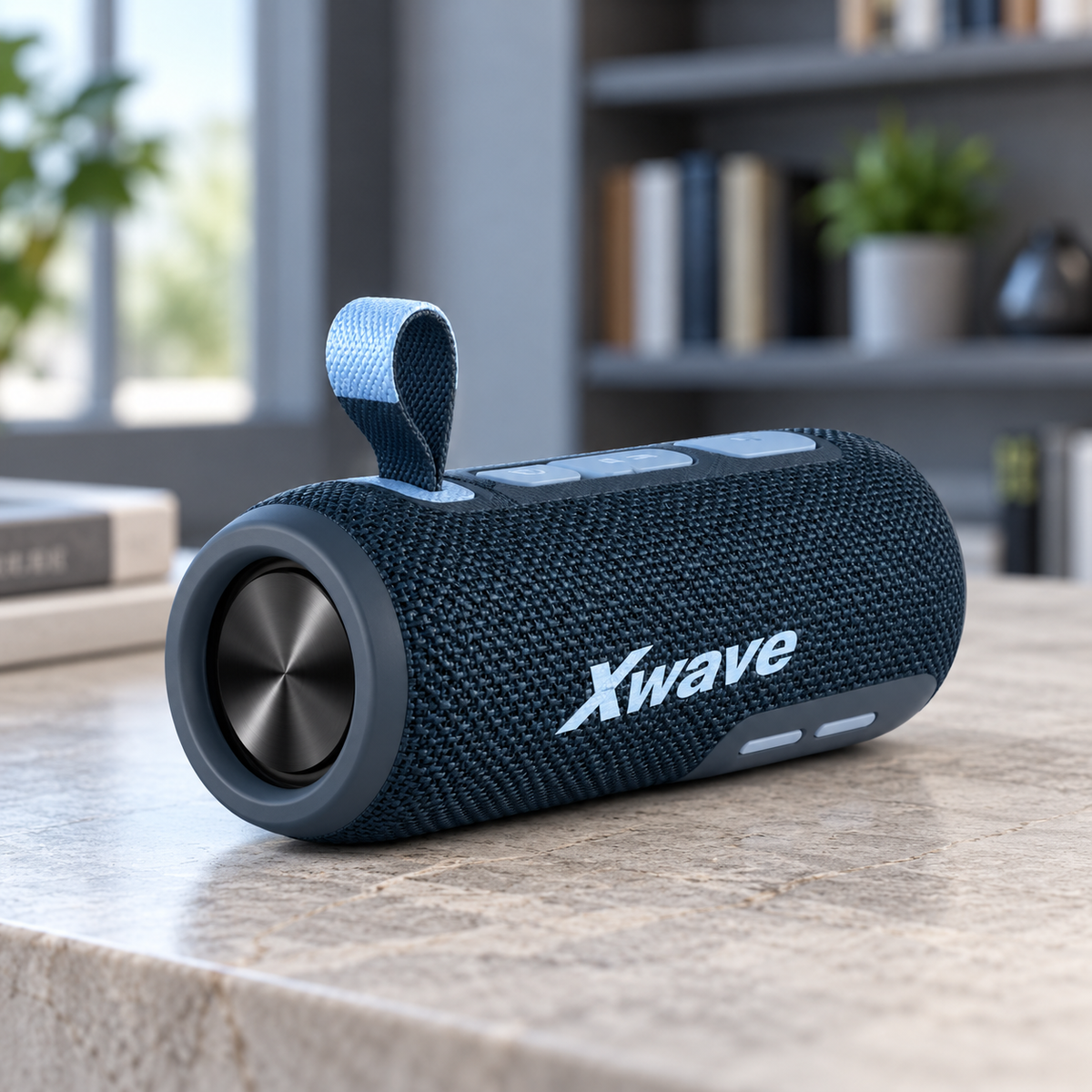 Xwave bluetooth zvučnik 2x12W/USB-C/Aux-Line In/3600mAh B-charge-blue