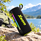 Xwave bluetooth zvučnik 2x12W/USB-C/Aux-Line In/3600mAh (crni) B-charge-black