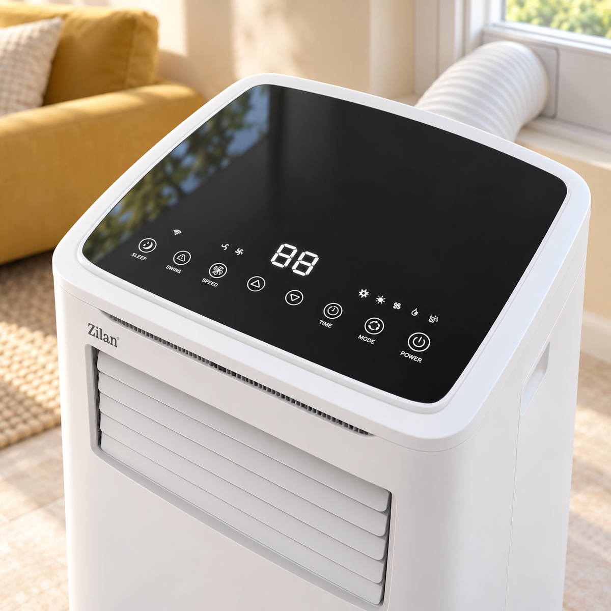 ZILAN ZLN1047 Pokretna klima, 3u1, 9000Btu, 1010W, WiFi