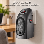 ZILAN ZLN2281 Keramička mini prenosna grejalica