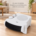 ZILAN ZLN5534 Grejalica sa ventilatorom, 2000 W